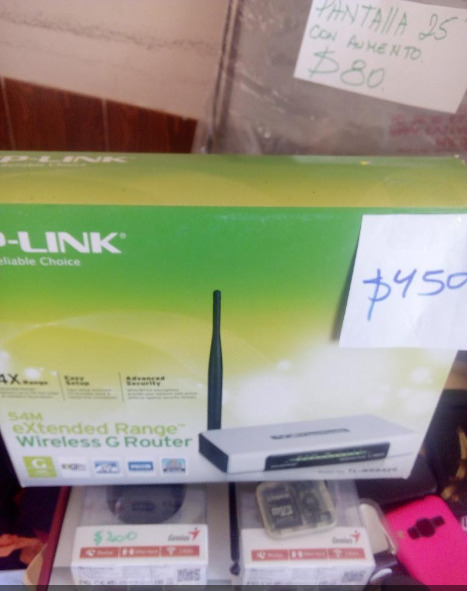 Router Wifi Tplink en Caja