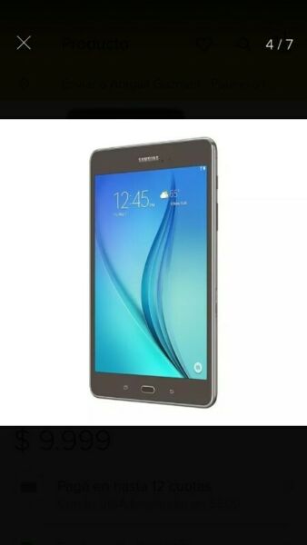 Tablet Sansumg Galaxy Tab A