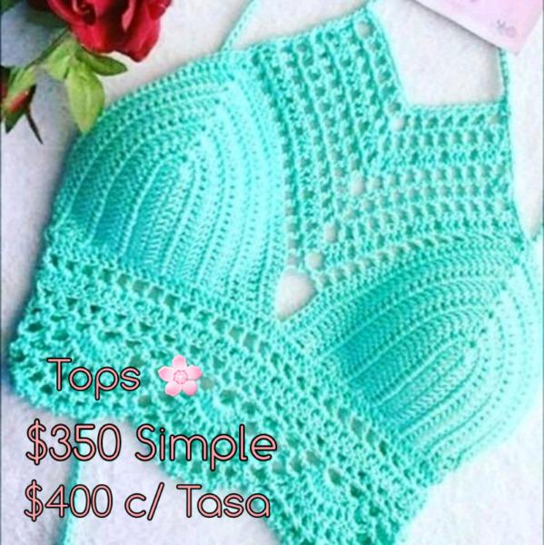 Tops Crochet Hermosos