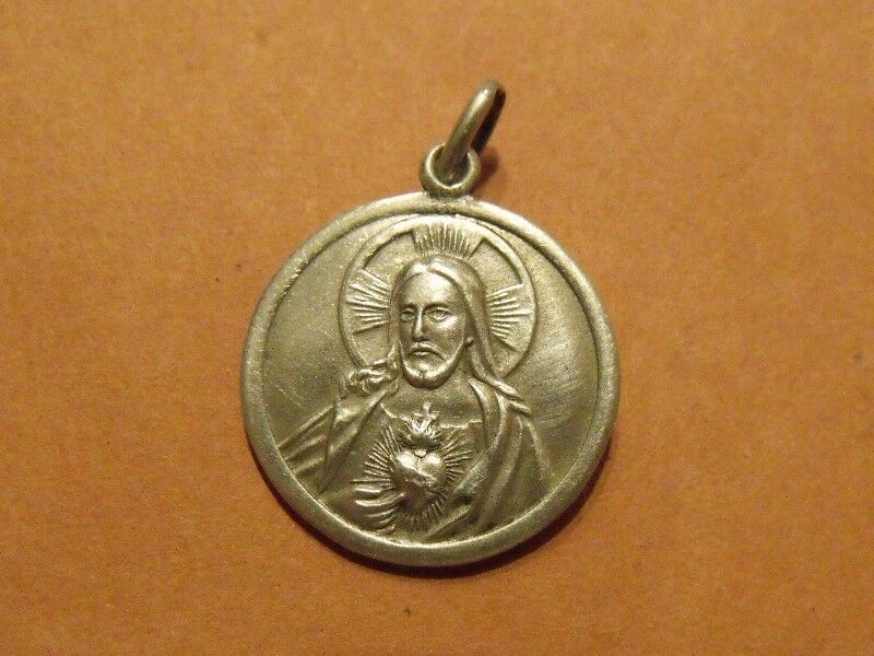 Medalla Sagrado Corazón de Jesús - Plata