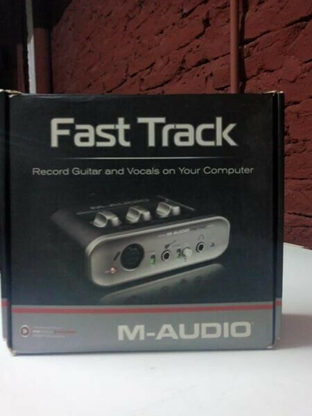 Placa De Sonido M-audio Fast Track + Pro Tools 10