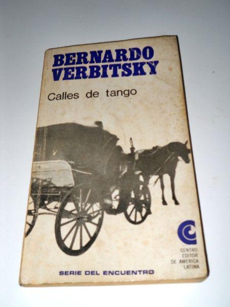 Calles De Tango - Bernardo Verbitsky