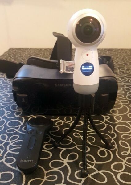 Cámara Samsung Gear 360 + Lentes Samsung Gear VR Oculus