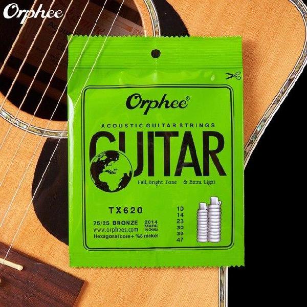 Encordado Orphee TX620p 99 Cobre Para Guitarra