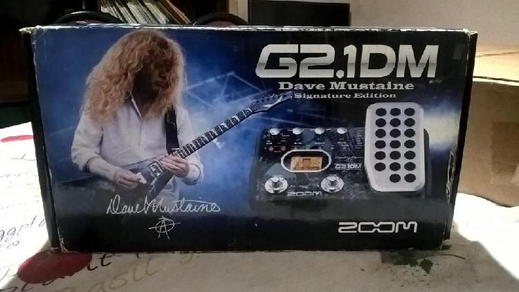 Pedalera Guitarra Zoom G2.1dm vendo o permuto