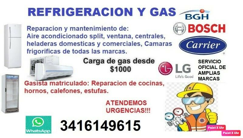 Servicio tecnico Oficial Carrier, Surrey, LG, bosh, GAFA,