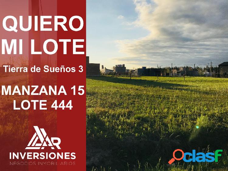 TERRENOS EN VENTA EN ROLDAN TIERRA DE SUEÑOS 3