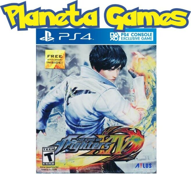 The King of Fighters XIV Steelbook Edicion Playstation Ps4