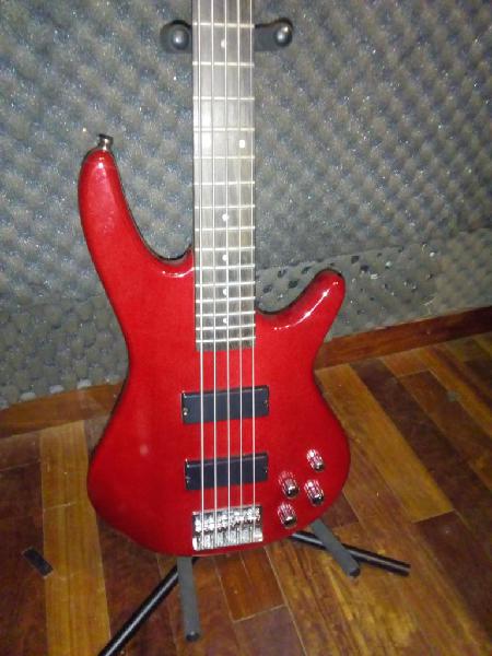 bajo ibanez 5 cuerdas activo