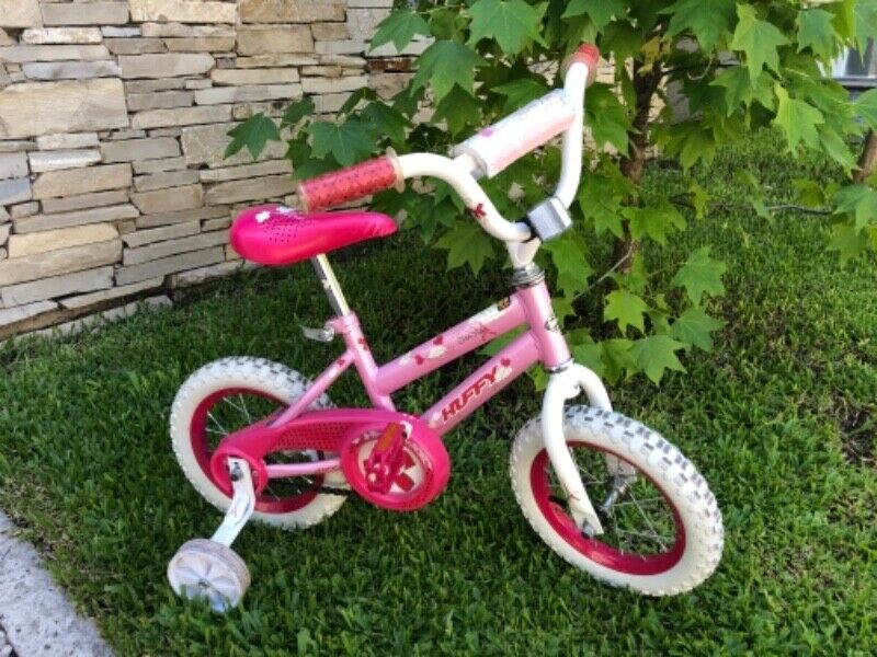 Bicicleta rosa rodando 22 y 1/2