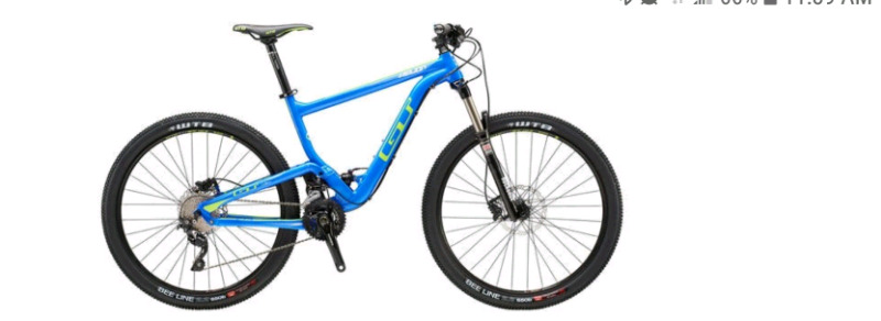 GT heliun mountain bike