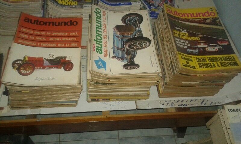 Lote de Revistas Automundo