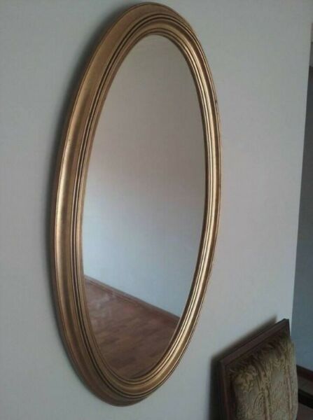 vendo precioso espejo ovalado de estilo