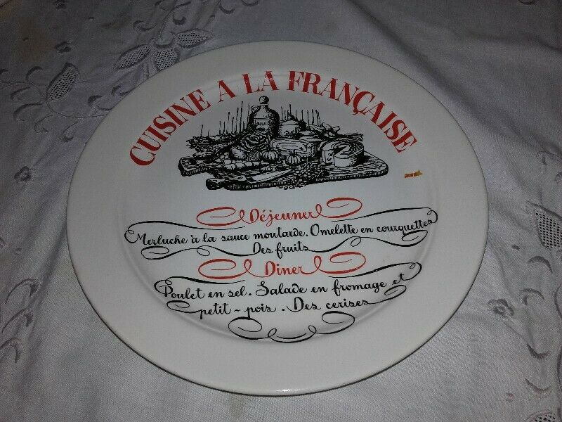 Plato de Cocina Francesa