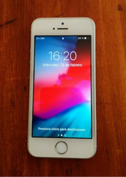 iPhone SE 16GB Silver para repuesto