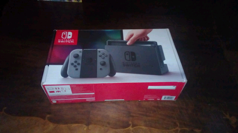 Caja nintendo Switch