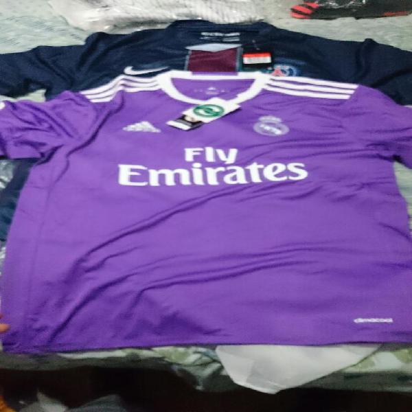 Camiseta Real Madrid Violeta Adidas