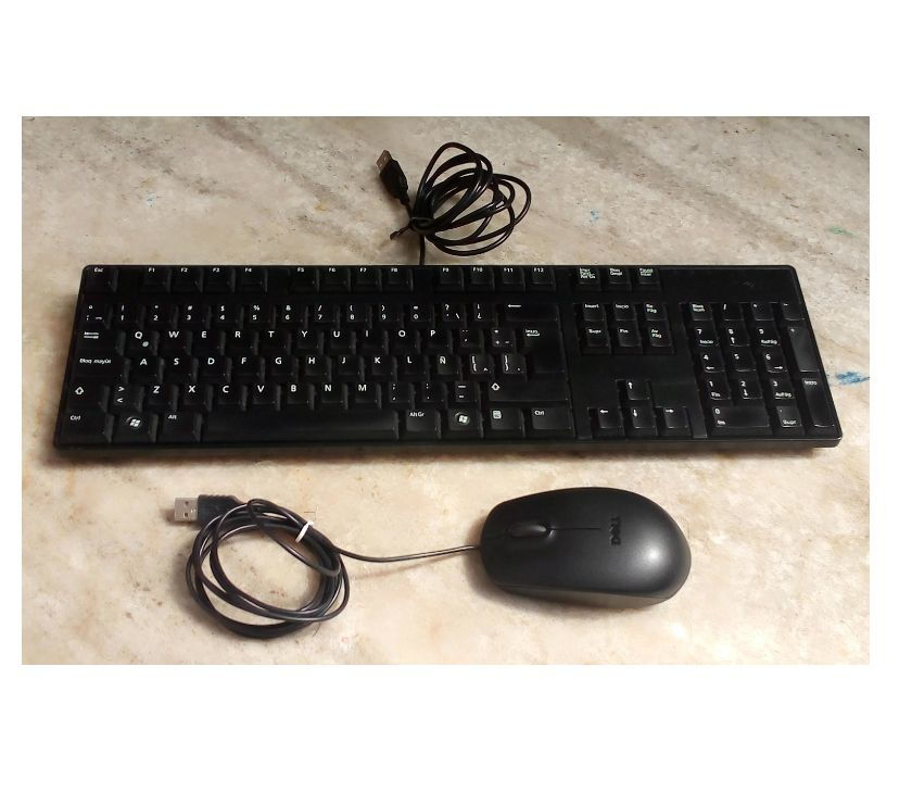 Teclado Dell Sk-+mouse Dell N231 Cable Usb Original