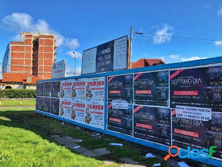 LOTE FRENTE AL MAR PARA EDIFICIO