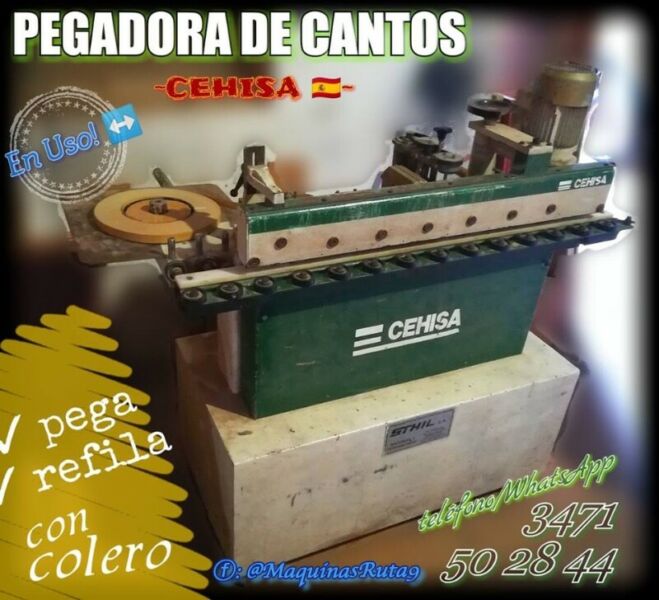 PEGADORA DE CANTOS (máquinas de carpintería - fábrica de