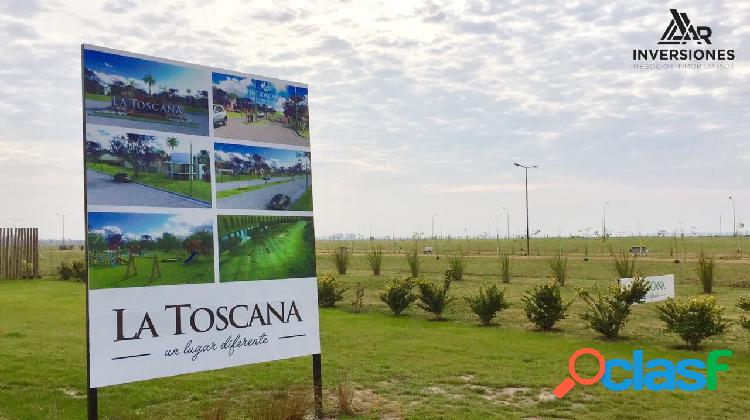 TERRENO LOTE EN VENTA LA TOSCANA PIÑERO 10X30