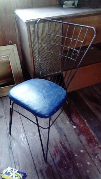 sillas vintage hierro