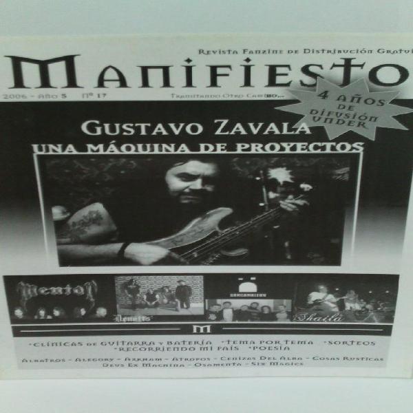 Fanzine Manifiesto nro.17 2006