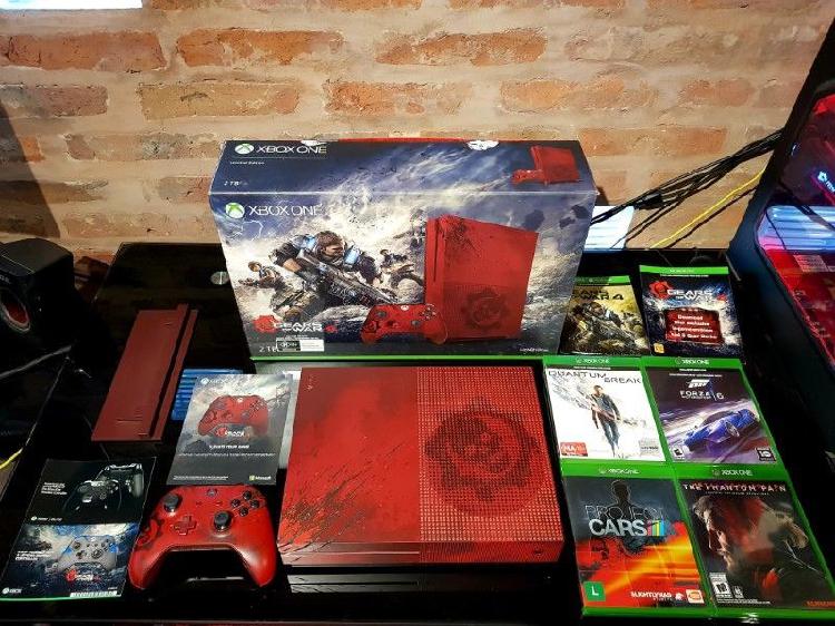 Xbox One S 2tb Gears Of War Limited Edition 4 Juegos
