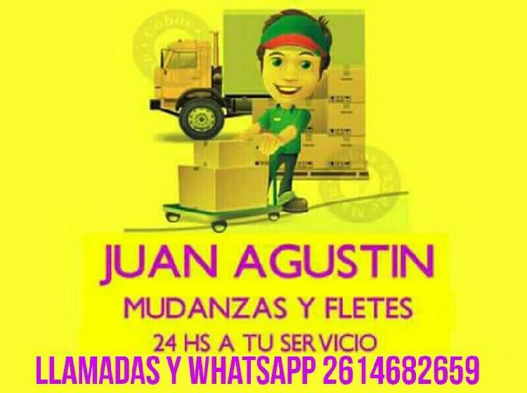 Mudanzas Y fletes Juan Agustin 24 Horas 2614682659