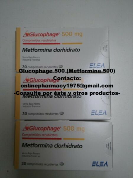 Vendo Glucophage 500 Online YA!!!