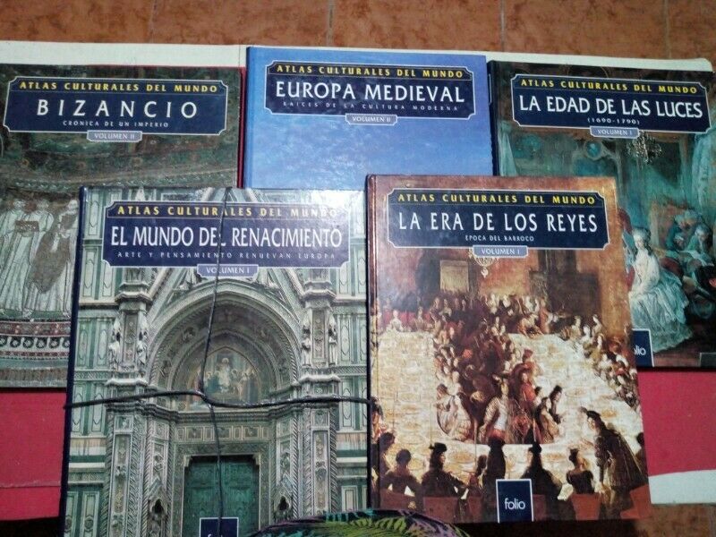 Vendo libros Atlas culturales del mundo