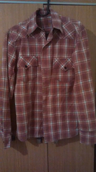 Camisa estilo escocesa talle 38