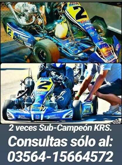 Karting Ternengo 2 veces Sub-Campeon KRS (Tierra/Asfalto)