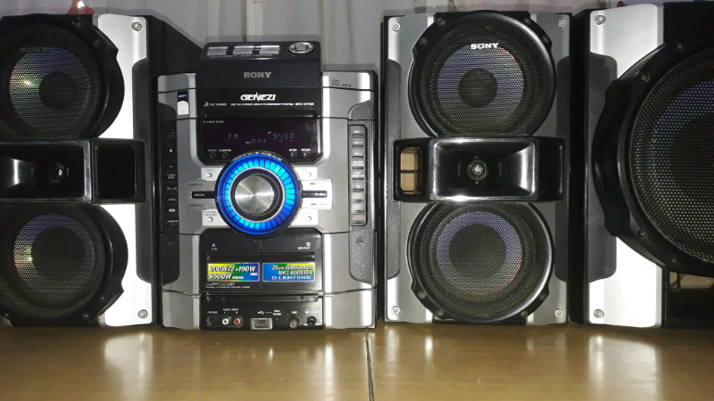 Vendo equipo de audio sony GT55 URGENTE