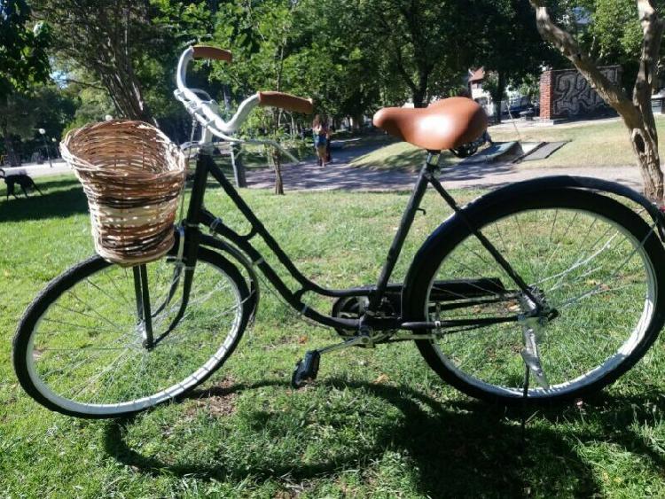 Bicicleta francesa reciclada, impecable!!