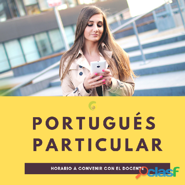 CLASES PARTICULARES DE PORTUGUÉS