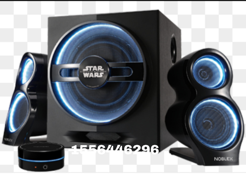 Parlantes Noblex Stars wars edic. Limitada Bluetooth y luces