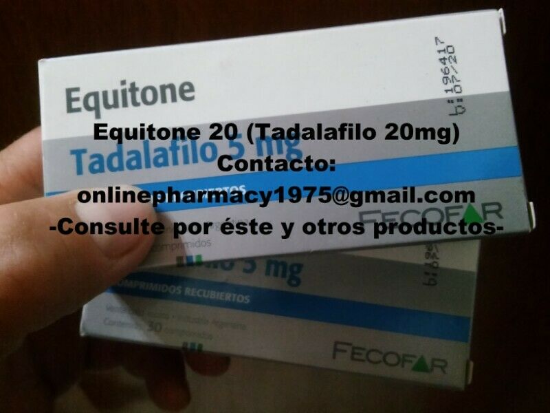 Vendo EQUITONE 20 / Tadalafilo 20mg Online YA!!!
