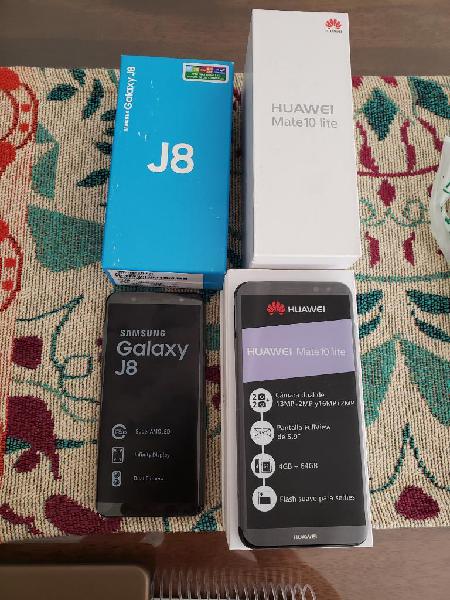 Vendo Samsung J8 Y Huawei Mate 10 Lite