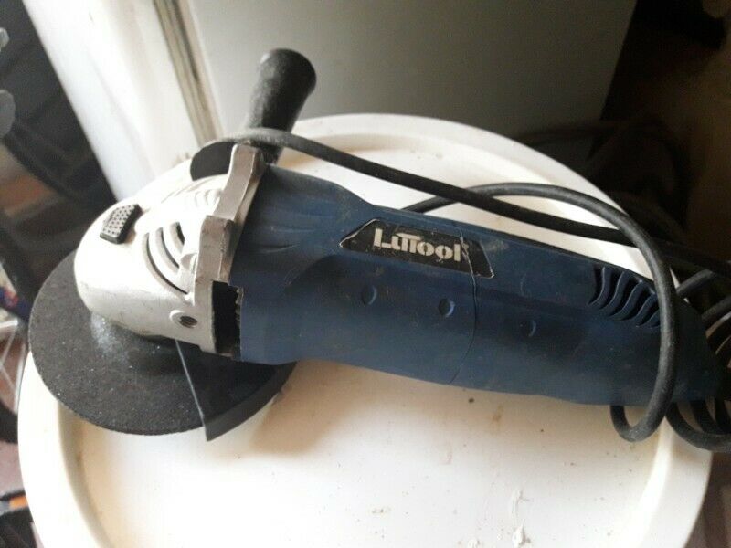 Amoladora Lutool funcionando