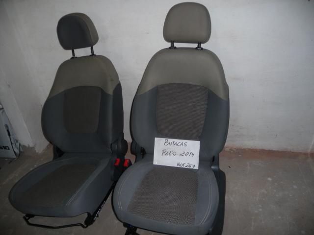 BUTACAS FIAT PALIO 5PTAS. 2014 juego delantero