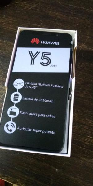 Celular Huawei Y5 2018 nuevo a la venta