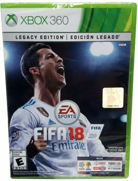 JUEGO FÍSICO XBOX 360 EA Sports FIFA 18 Licencia Original