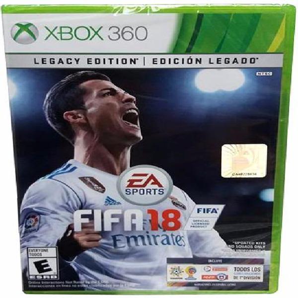JUEGO FÍSICO XBOX 360 EA Sports FIFA 18 Licencia Original