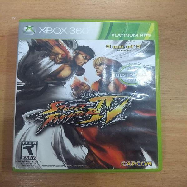 Street Fighter IV XBOX 360. ORIGINAL.