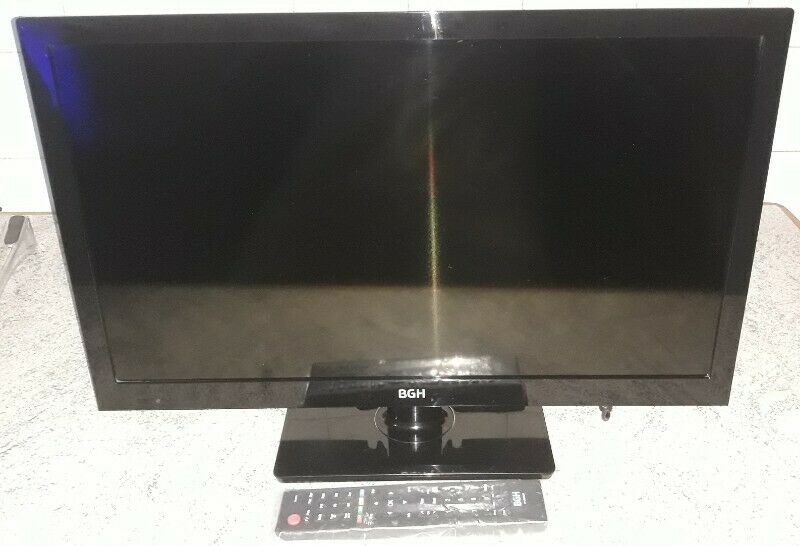 TV LED 24" HD BGH IMPECABLE CON CONTROL! HDMI