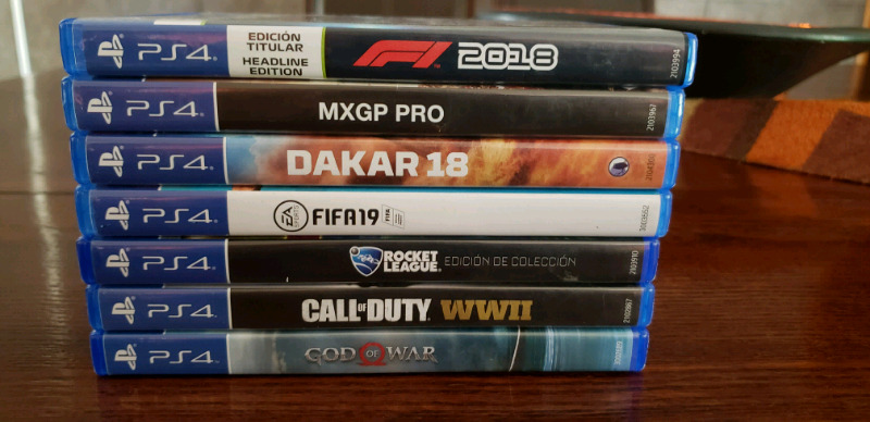 Vendo juegos de ps4