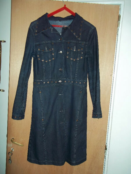 Vendo tapado de Jean $500