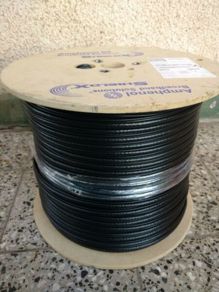 Bobina Cable Coaxil Rg6 Con Portante X 305m