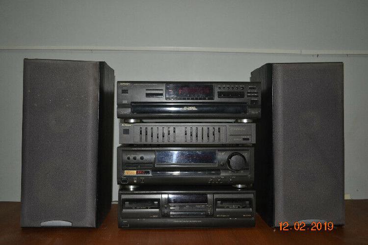 EQUIPO TECHNICS COMPLETO 100 100 REALES CD,CASETERA